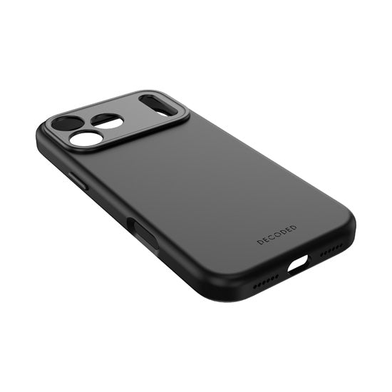 Antimicrobial Silicone MagSafe Case for iPhone 17 Pro Max Phantom Black