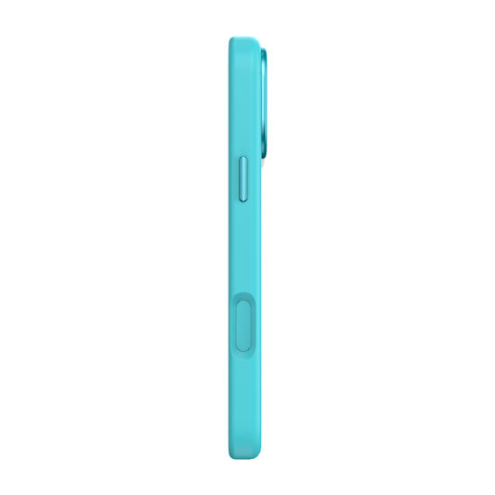 Antimicrobial Silicone MagSafe Case for iPhone 17 Pro Max Retro Blue
