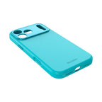 Antimicrobial Silicone MagSafe Case for iPhone 17 Pro Max Retro Blue