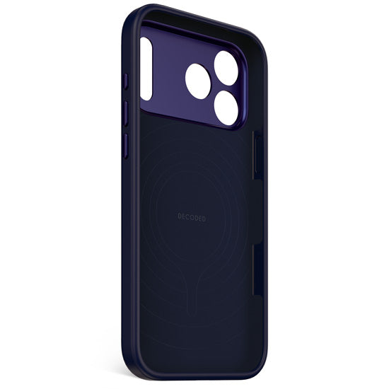 Antimicrobial Silicone MagSafe Case for iPhone 17 Pro Max True Navy