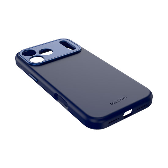 Antimicrobial Silicone MagSafe Case for iPhone 17 Pro Max True Navy