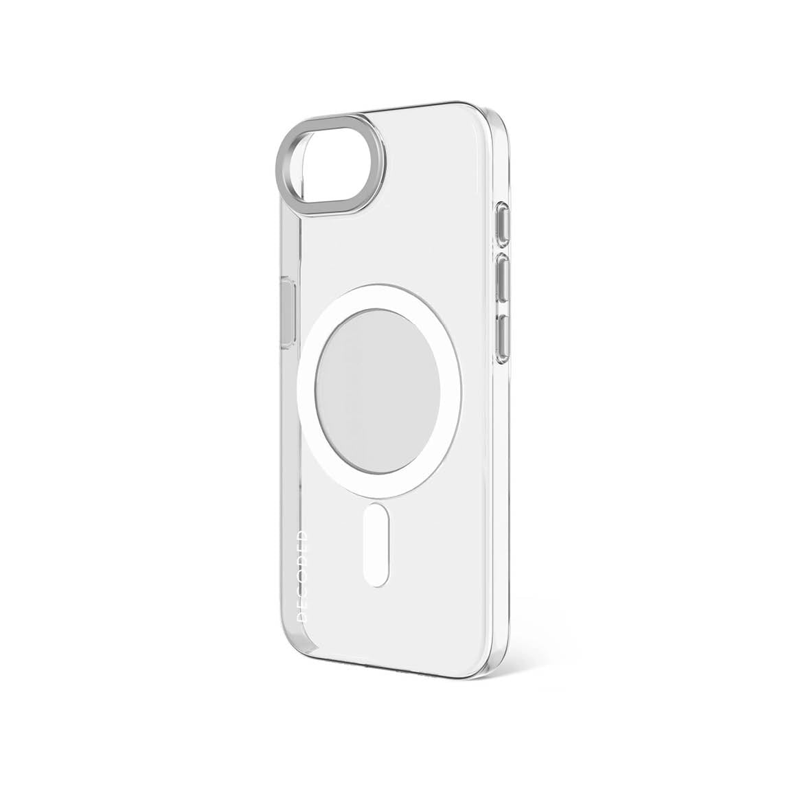 Recycled MagSafe case for iPhone 16e / 17e Transparent