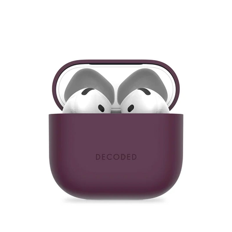 Silicone Case AirPods 4 & 5 Plum