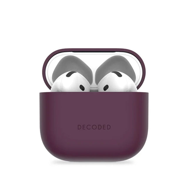 Silicone Case AirPods 4 & 5 Plum