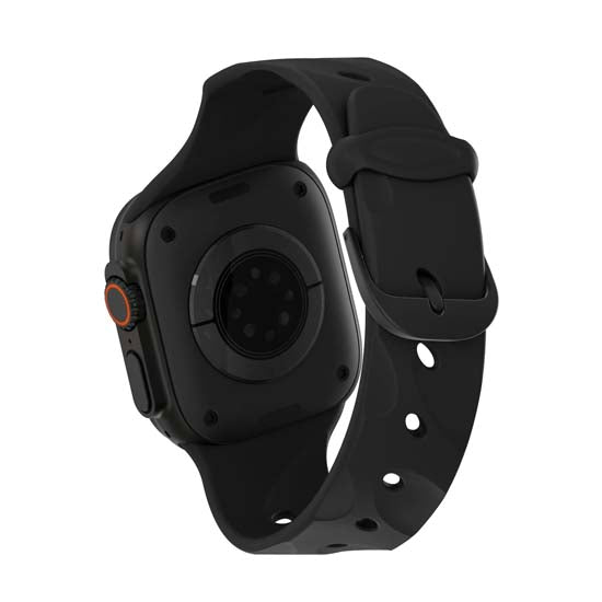 Ares Splice Silicone Watch Band 38/40/41/42mm Black