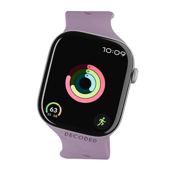 Ares Splice Silicone Watch Band 38/40/41/42mm Purple