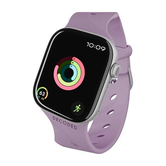 Ares Splice Silicone Watch Band 38/40/41/42mm Purple