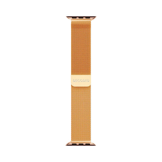 Milan Traction strap V2 Shiny Gold 45MM