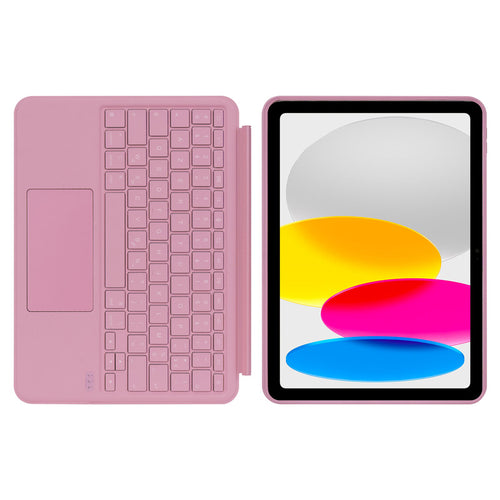 Bluetooth Keyboard Folio for iPad 11 (A16) & 10.9 (10th gen) AZERTY Rosette