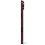 Leather case iPhone Air Dark Ruby