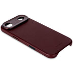 Leather case iPhone Air Dark Ruby