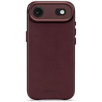 Leather case iPhone Air Dark Ruby