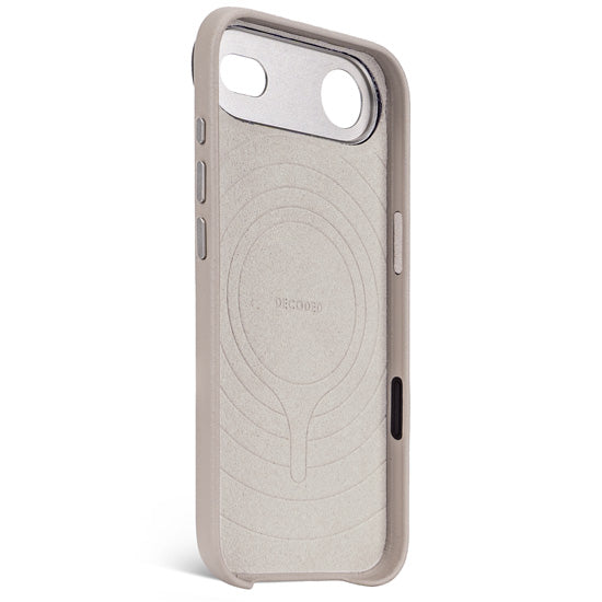 Leather case iPhone Air Solid Clay