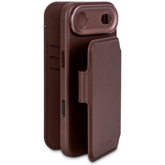 MagSafe detachable folio iPhone Air Chocolate Brown