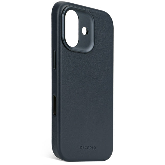 Leather case iPhone 17 Navy shadow