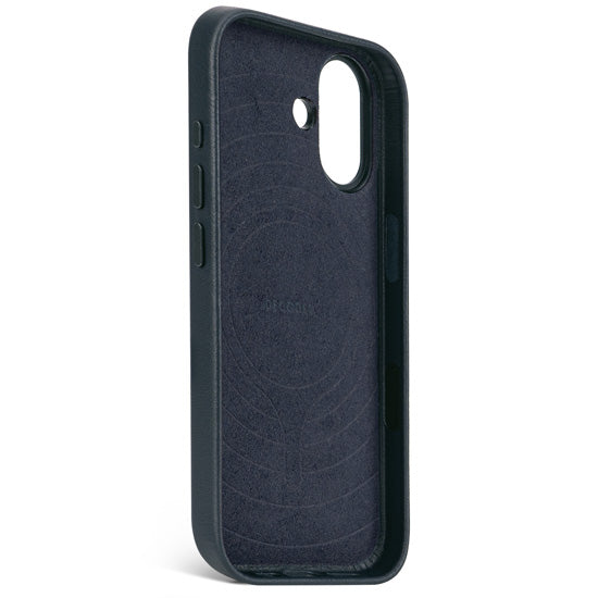 Leather case iPhone 17 Navy shadow