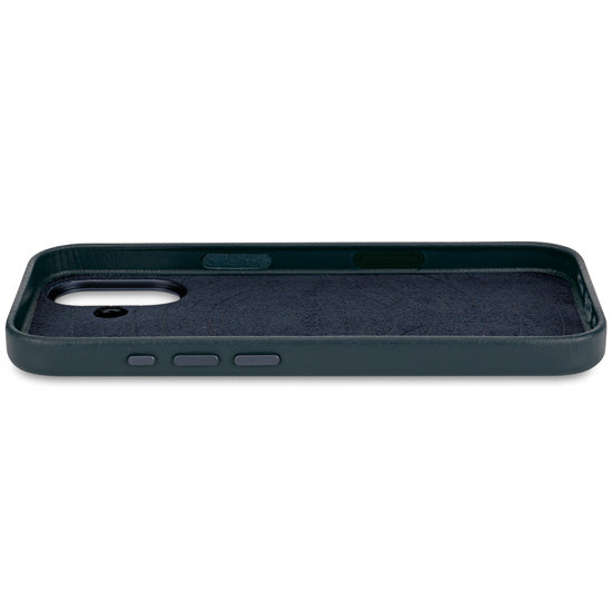 Leather case iPhone 17 Navy shadow