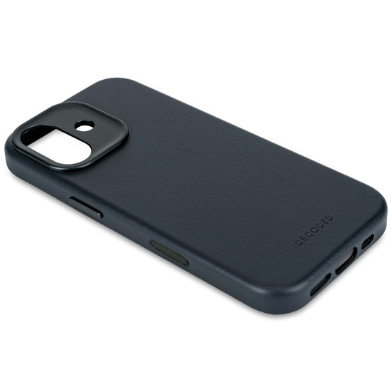 Leather case iPhone 17 Navy shadow