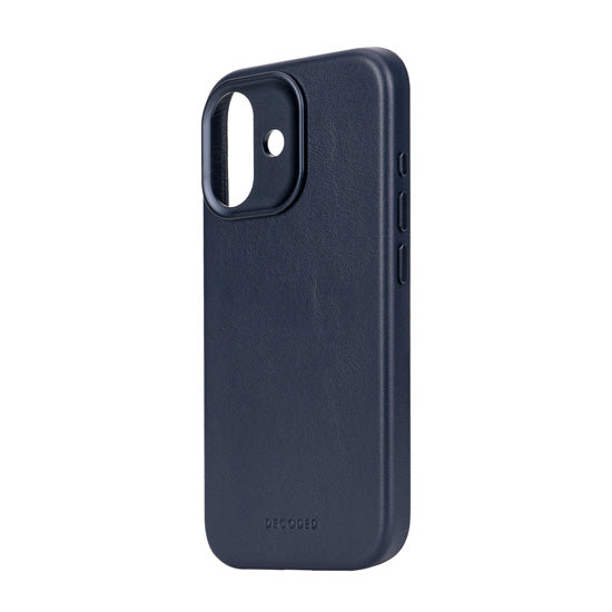 Leather case iPhone 17 Navy shadow