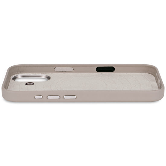 Leather case iPhone 17 Solid clay