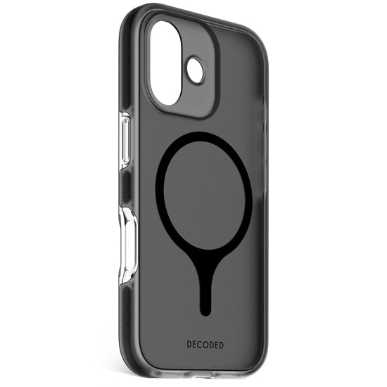 DropTec™ Reinforced Clear Case iPhone 17 Frosted Black