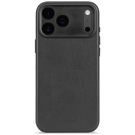 Leather case iPhone 17 Pro Black