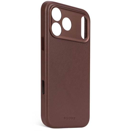 Leather case iPhone 17 Pro Chocolate brown