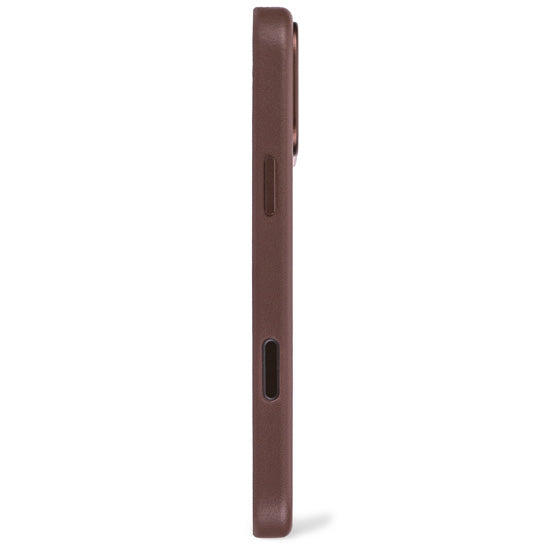 Leather case iPhone 17 Pro Chocolate brown