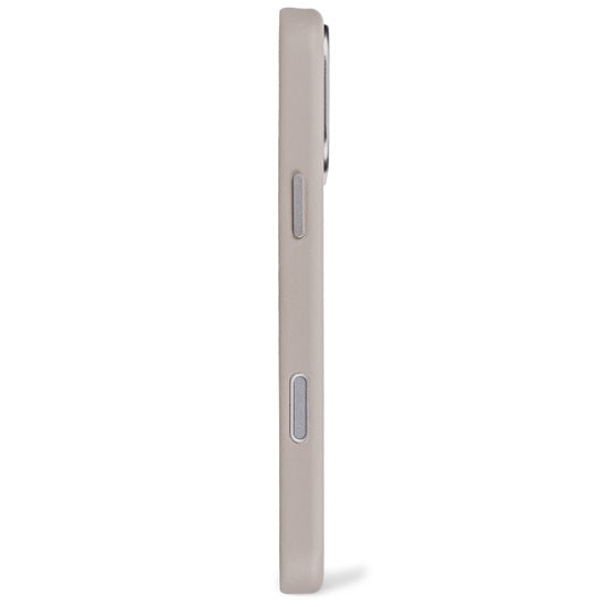 Leather case iPhone 17 Pro Solid clay