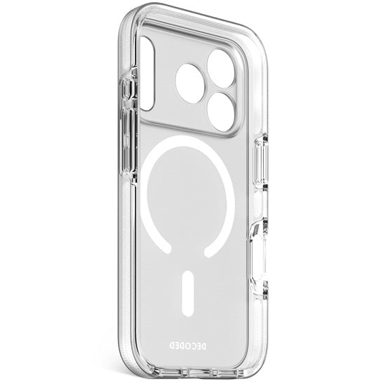 DropTec™ Reinforced Clear Case iPhone 17 Pro Frosted White