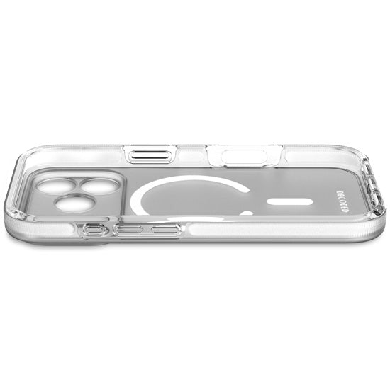 DropTec™ Reinforced Clear Case iPhone 17 Pro Frosted White