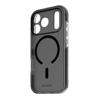 Coque transparente DropTec™ iPhone 17 Pro Frosted Black