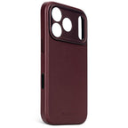 Leather case iPhone 17 Pro Max Dark Ruby