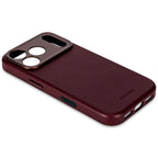Leather case iPhone 17 Pro Max Dark Ruby