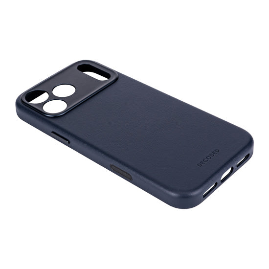 Leather case iPhone 17 Pro Max Navy shadow