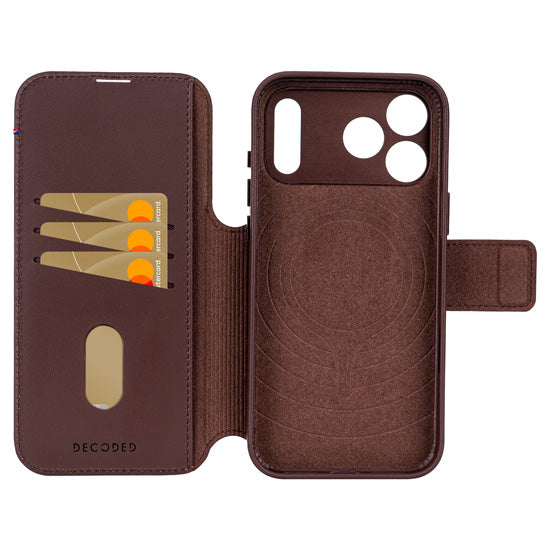 MagSafe detachable folio iPhone 17 Pro Max Chocolate Brown