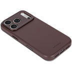 MagSafe Leather case iPhone 18 Pro Chocolat Brown