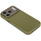 MagSafe Leather case iPhone 18 Pro Moss Green