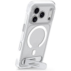 Antimicrobial Hybrid MagSafe Case iPhone 18 Pro Frosted White