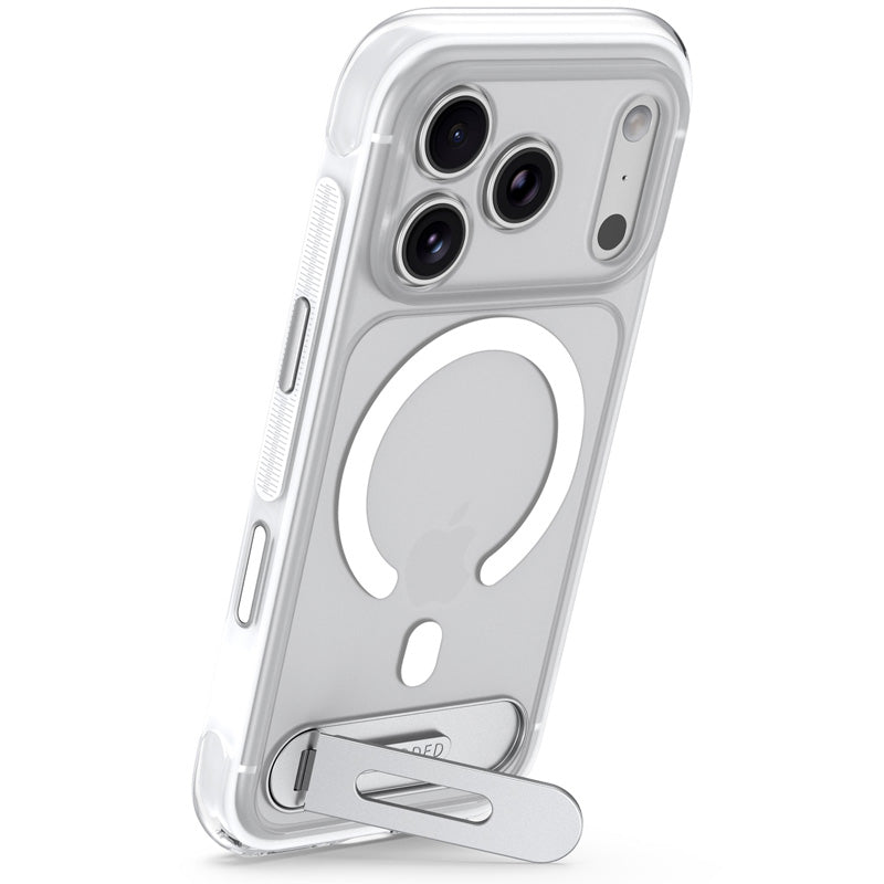 Antimicrobial Hybrid MagSafe Case iPhone 18 Pro Frosted White