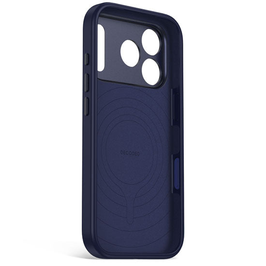 Antimicrobial Silicone MagSafe Case iPhone 18 Pro Atlantic Blue