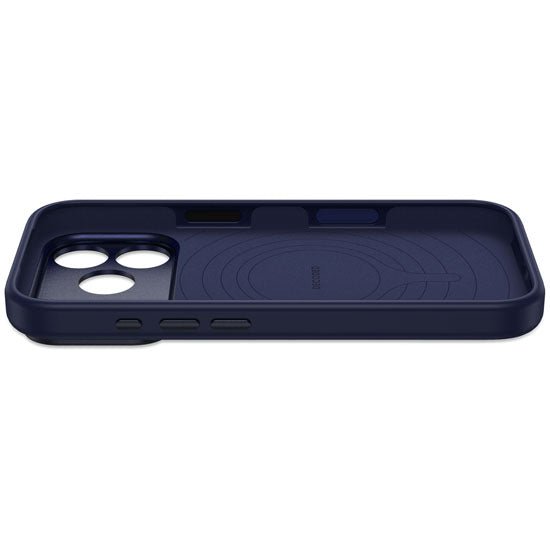 Antimicrobial Silicone MagSafe Case iPhone 18 Pro Atlantic Blue