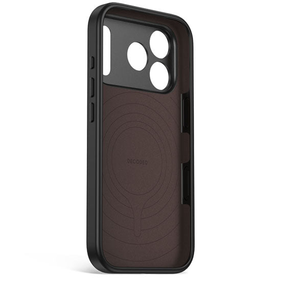 Antimicrobial Silicone MagSafe Case iPhone 18 Pro Carbon Black