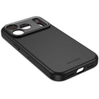 Antimicrobial Silicone MagSafe Case iPhone 18 Pro Carbon Black