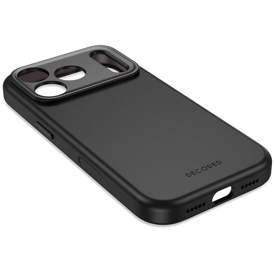 Antimicrobial Silicone MagSafe Case iPhone 18 Pro Carbon Black