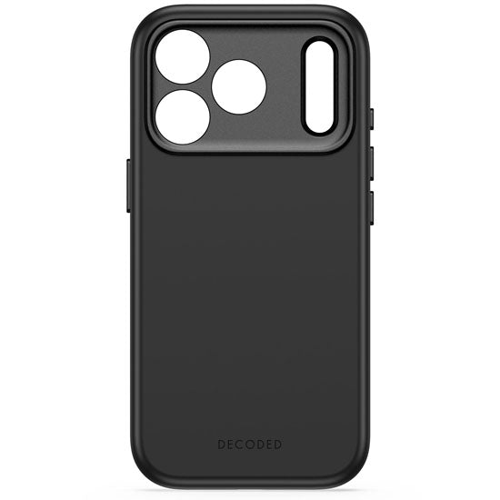 Antimicrobial Silicone MagSafe Case iPhone 18 Pro Carbon Black