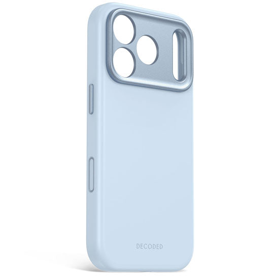 Antimicrobial Silicone MagSafe Case iPhone 18 Pro Light Blue