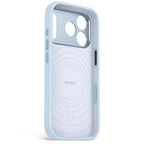 Antimicrobial Silicone MagSafe Case iPhone 18 Pro Light Blue