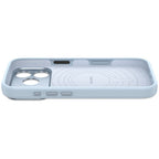 Antimicrobial Silicone MagSafe Case iPhone 18 Pro Light Blue