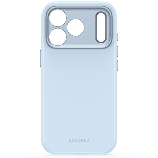 Antimicrobial Silicone MagSafe Case iPhone 18 Pro Light Blue